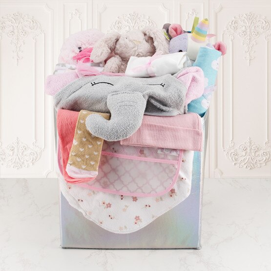Grand Baby Girl Gift Basket